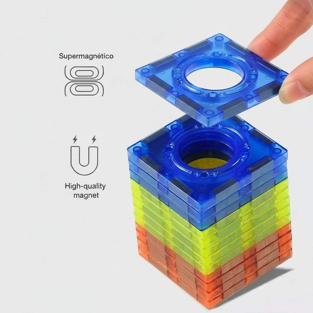 Juguete Magnético Magnetic Diy Blocks 42