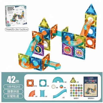 Juguete Magnético Magnetic Diy Blocks 42